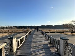 最後は、島田市の蓬莱橋へ。