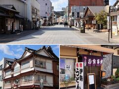 先ずは歩いて外宮へ向かいます。
徒歩数分の道のりの両側には伊勢うどんのお店や旅館もありますが、参道的な賑やかさはありません。