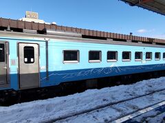 【JR網走駅】

この流氷物語1号の発車間際に「しれとこ摩周号」が入線するのですが、
前回はルパン号でしたが、
今回はまたしてもラッキーなことに
「旧流氷号」でした！！

やっぱり気動車の音、好きです。

ちなみに車（自動車）もディーゼル車ファンです!(^^)!