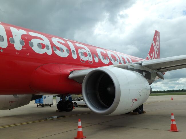 今日もタイ エアアジアにお世話になります。