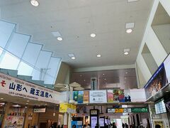 10:55 山形駅着
結局20分遅れで山形駅到着しました。