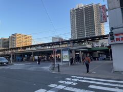 金町駅に戻ってきました。北口の西側一帯は再開発中で更地になっており、次来た時は見違えるようになっているんだろうなと想像。