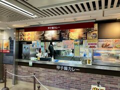昼ご飯は、甲子園球場の球場グルメとして有名な、｢甲子園カレー｣をいただきます。
