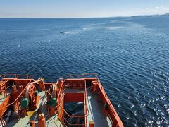 今日は流氷ウォッチングの日ですがご覧の通り見当たらず…