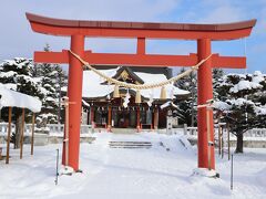 美瑛駅から徒歩20分弱で、美瑛神社に到着。