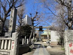 百花園そばにある白鬚神社。