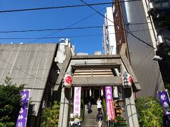 久しぶりの烏森神社