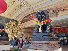 ベラッジオのエントランス
チャイナ旧正月推しが甚だしいなぁ