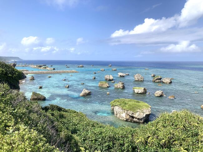 地震で流れた岩です。