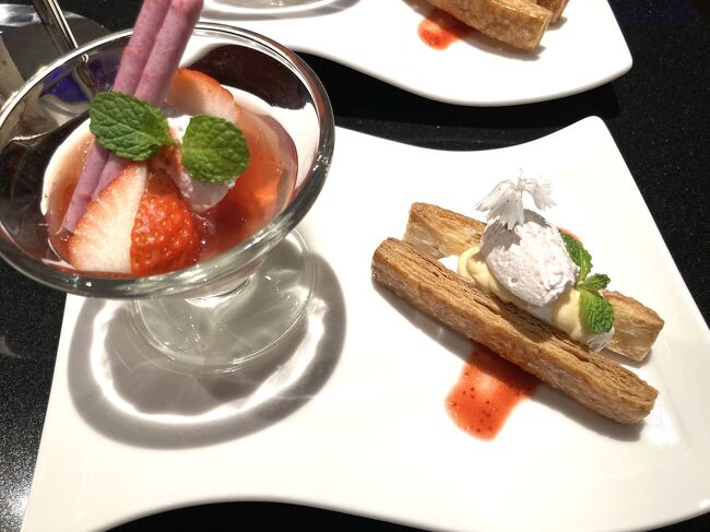 セイボリー（軽食）2名分。