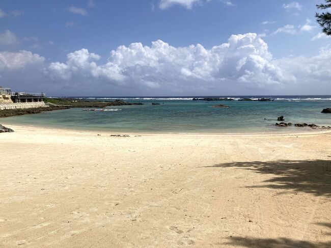 こちらは宮古島シギラリゾート内にある、シギラビーチです。