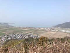 琵琶湖が美しい。