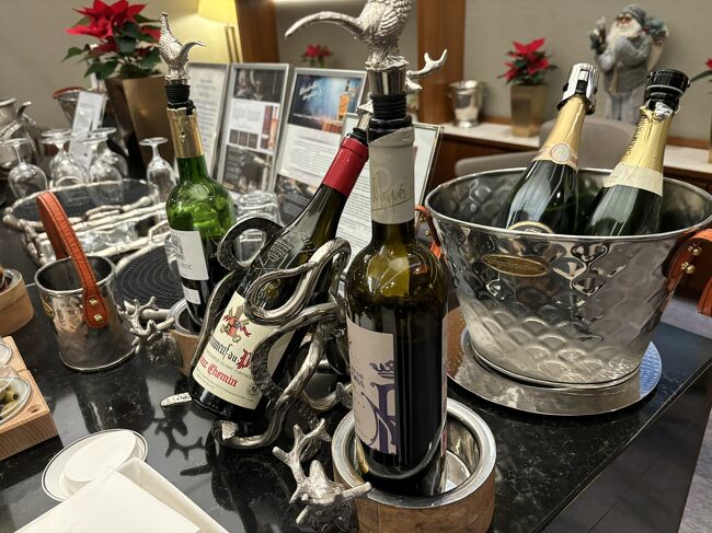 本家SQの飛ばない時間帯なので、ほぼ独り占めのシルバークリスラウンジに。