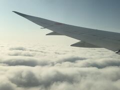 空の上はお天気です。
地上でもこうならいいのにね。
宮崎空港に到着して、レンタカーを借りました。