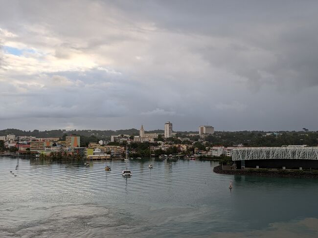 ここが首都のポアンタピートル(Pointe a Pitre)ですね。