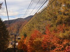 ゴンドラからの景色もすばらしい。