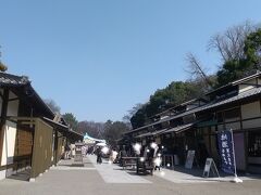 名古屋城を出てすぐのところに、金シャチ横丁があります。
飲食店などが並んでいます。