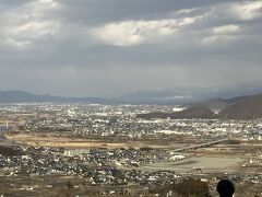 姨捨駅からの絶景