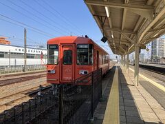 大垣駅　樽見鉄道　樽見行き