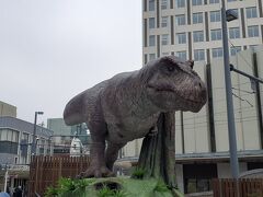 福井駅 恐竜広場