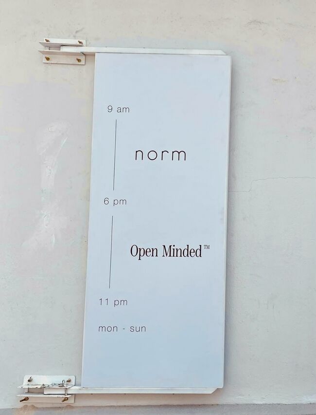 またカフェ Norm Micro Roasteryへ。