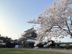 仙台への帰り道、大河原の千本桜を見ようかと思ったけど、大渋滞も嫌だし～～～ってことで白石城で満開のお花見
今回の温泉旅も大満足！！