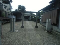 本町通り近くにある浅間神社。
