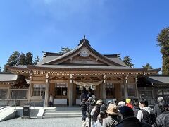 12:09宮地駅着。徒歩で阿蘇神社へ。