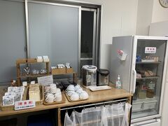 宿の朝食コーナー
合宿みたい