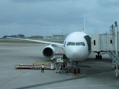 ＪＡＬ９１４便、那覇空港15:45発で羽田空港へ向かいました。