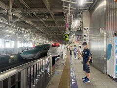 サンダルのひもが切れたまま、無事、仙台駅到着
