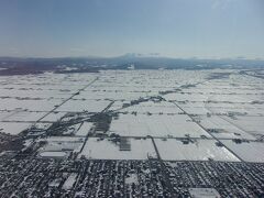 北海道といえば大雪山！
旭川市内からもはっきり見渡せました。
