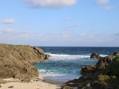 浦野墓地群横の、四畳半ビーチ