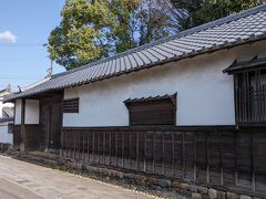 保存されている加藤家屋敷跡