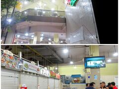 19：50、「アモイ・フードコート」に来ました。
あらぁ、ほとんどの店のシャッターが降りている…。

そうだった、「マックスウェル・フードセンター」も夜は閉まっている店が多かったっけ…。

ちなみに、夜に賑わうホーカーもありますよ。
テロック・エアの「ラウパサ」はサテーが有名で、夜はたくさんの観光客でにぎわいます。

【土砂降りだけど熟女2人は超高層でクラフトビール♪オフィス街のホーカーセンターでサテーも　懲りずにシンガポール2018年9月の旅3-2】
https://4travel.jp/travelogue/11430848