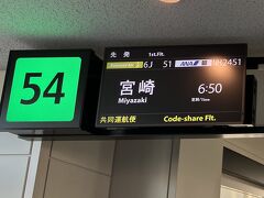 初めてのソラシド宮崎便
宮崎の航空会社だし～
 GO GO