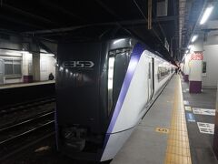 行きは鈍行で来ましたがが帰りは特急を利用します
20時4分発のかいじ56号です
100分で新宿に到着しました
ウトウトしていたのであっという間でした