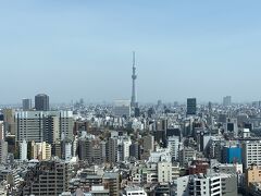 東京スカイツリーが今日もクッキリ見えています。