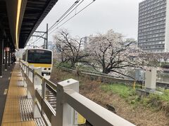 飯田橋駅から総武線に乗り、自宅へ帰りました。