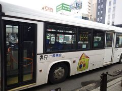 盛岡駅でクルマを返して街に繰り出します。

観光循環バスでんでんむしに乗車。
10時から16時まで20分おきに発車。
市内の観光名所を回ります。一乗車130円でお手軽