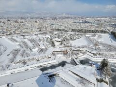 雪の五稜郭
素敵です。