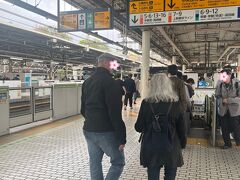 上野駅のホーム
日本っぽい写真が撮れたかな？