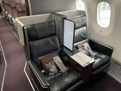 搭乗時間になり機内へ。
