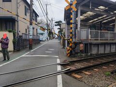 海が見えている～～感動する光景だわ。
こちらは和田塚駅