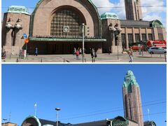 ヘルシンキ中央駅

駅舎が完成したのは1919年で、高さ48.5ｍの時計塔が印象的です。

そして駅舎の上にはためいていたのは、フィンランドではなく
ウクライナの国旗でした！

バルト三国もフィンランドもロシアと国境を接しているので
ウクライナとは運命共同体のように感じているのでしょう。