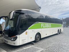 プラハ行きのFlixBus