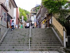 伊香保温泉名物の石段。