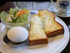 朝食は尾道浪漫珈琲本店で。