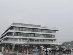 尾道市役所新庁舎2階ベランダ