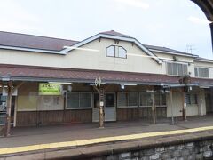 14:24「伊達紋別駅」おととしのレンタカー旅行で来ています。駅舎が素敵なので。